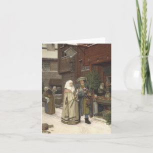 Carte Noël médiéval