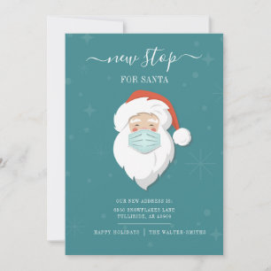 Carte Noël Nous avons déménagé une nouvelle étape pour P