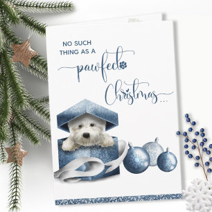 Carte Noël Pawfect, Noël Puppy Puppy