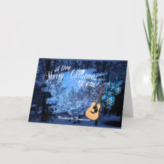 Carte Noël très Joyeux de Nashville