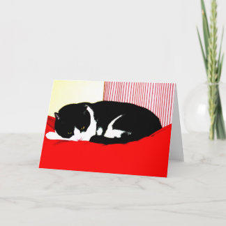 Carte Noir, blanc et rouge