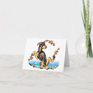 Carte Noir Doberman Pinscher Kinda Crabby