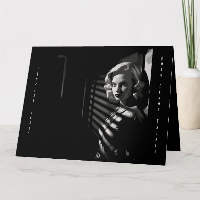 Carte Noir Femme Fatale (Devant)