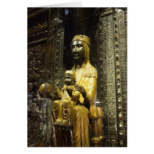 carte noire de Montserrat de madonna (Devant)