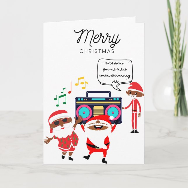 Carte Noire Funky Père Noël Christmas 003 (Devant)