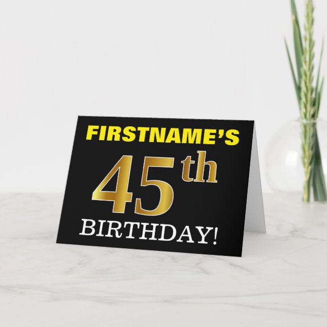 Carte Noire, Imitation Or "45e anniversaire" (Devant)
