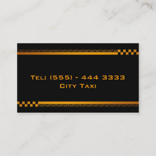 Carte noire simple d'entreprise de services de