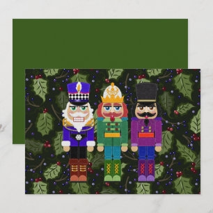Carte Noisettes Sentaient Style Joyeux Noël