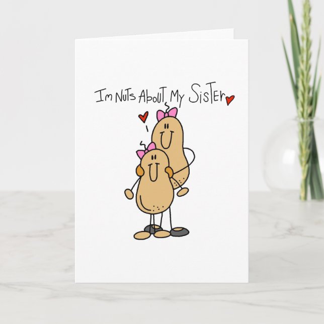 Carte Noix Sur Ma Soeur (Devant)