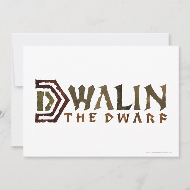 Carte Nom de Dwalin (Devant)