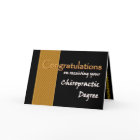 NOM PERSONNALISÉ Félicitations - Diplôme Chiroprat