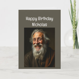 Carte Nom personnalisé Funny Anniversaire Humour de vie