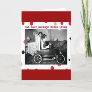Carte non votre groupe moyen de bunco