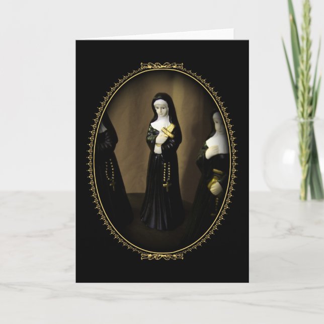 Carte Nonne de fantaisie (Devant)