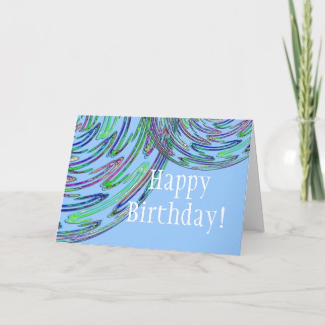 Carte NONS Joyeux anniversaire ! (Devant)