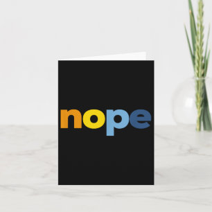 Carte Nope Aroace Pride Lgbtq - Lgbt Aro Ace Aromantic A