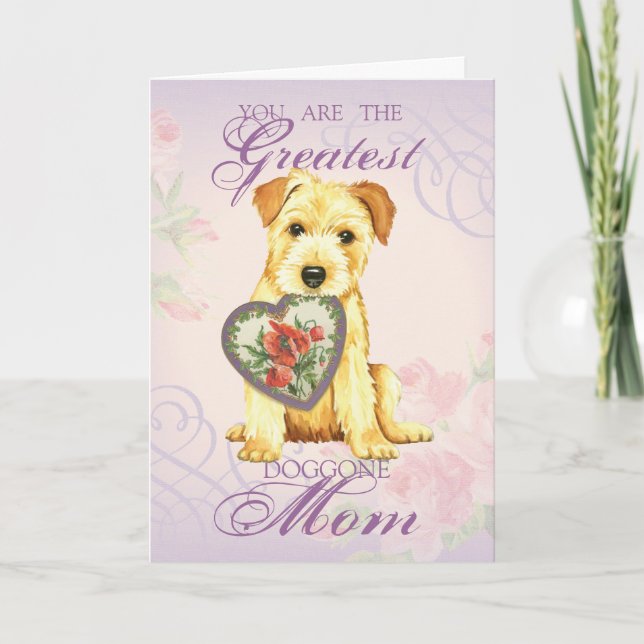Carte Norfolk Heart Maman (Devant)