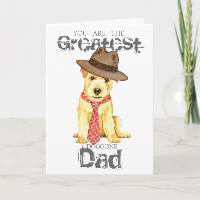 Carte Norfolk Terrier Papa (Devant)