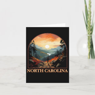 Carte North Carolina Nc Randonnée Mountain State Pride