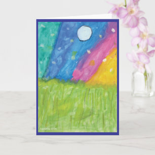 Carte Northern Lights - KidsArt pour CHOC