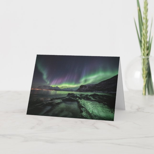Carte Northern Lights Norvège (Devant)