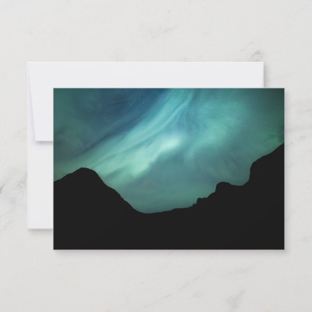 Carte Northern Lights Norvège (Devant)