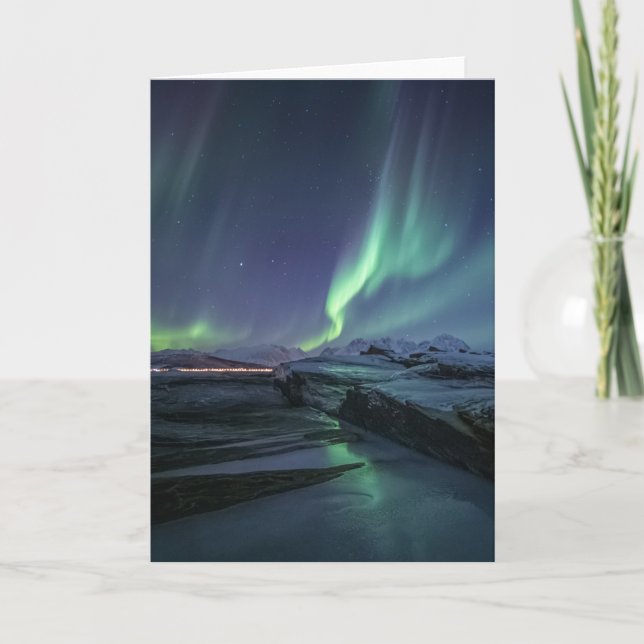 Carte Northern Lights Norvège (Devant)