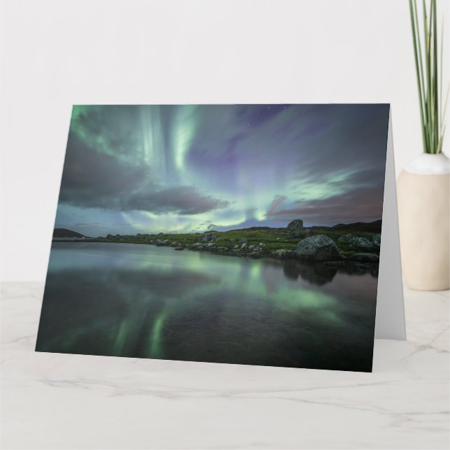 Carte Northern Lights Norvège (Devant)