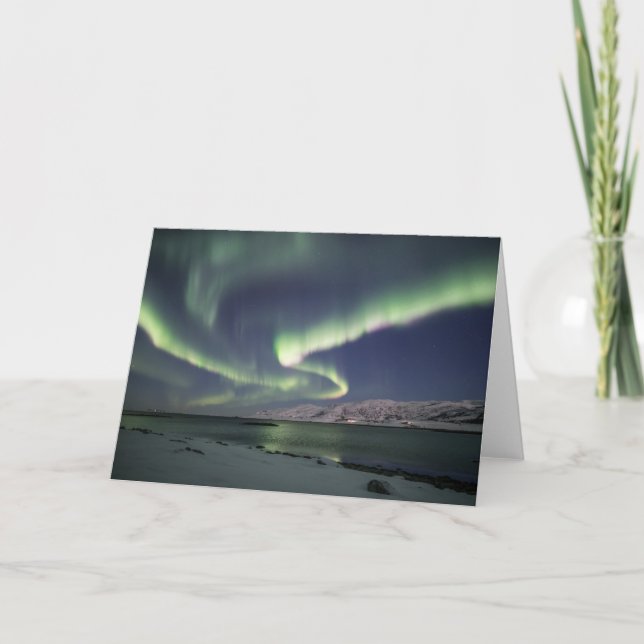 Carte Northern Lights Norvège (Devant)