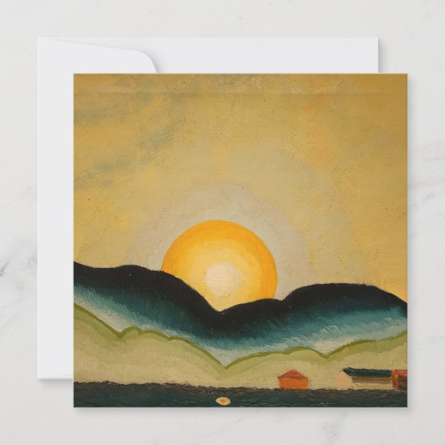 Carte Northport Harbour (1929) Arthur Dove (Devant)