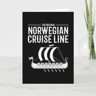 Carte Norwegian Cruise Line Vikings Nordic