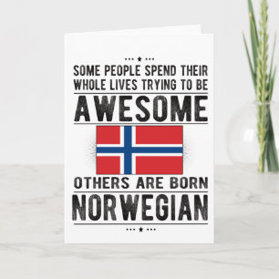 Carte Norwegian Flag Norway Heritage Norwegian Roots