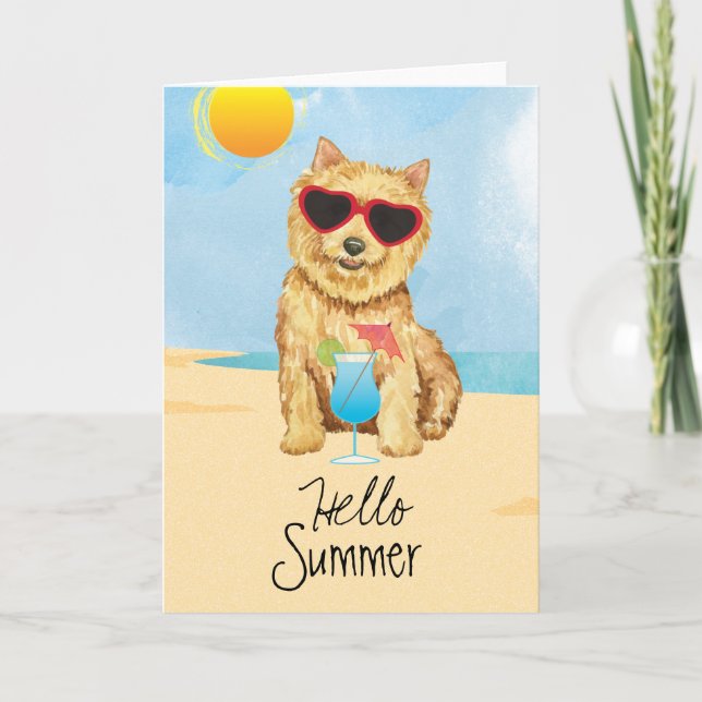 Carte Norwich Terrier (Devant)