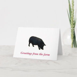 Carte Note Cartes-voeux de la ferme