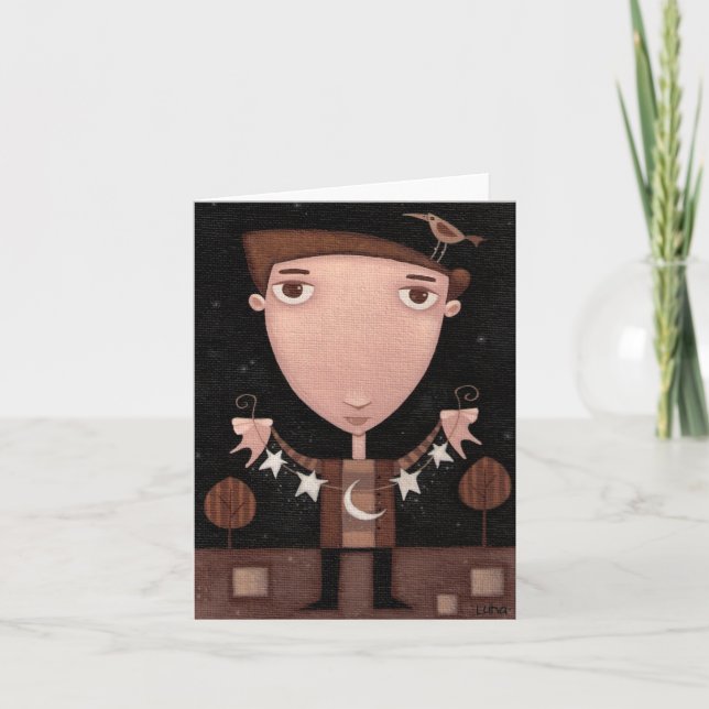 Carte Note de plage (Devant)