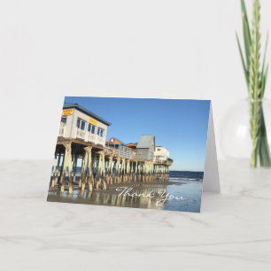 Carte Note de remerciement pour la plage