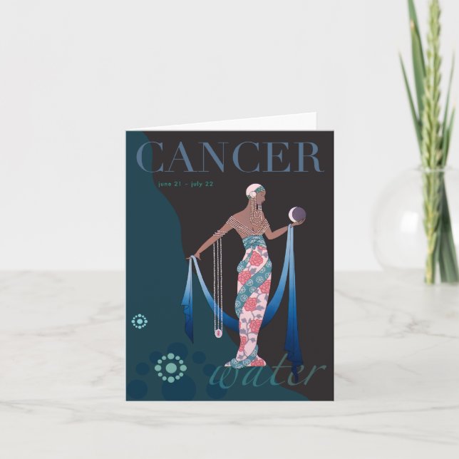 Carte Note sur le Cancer (Devant)