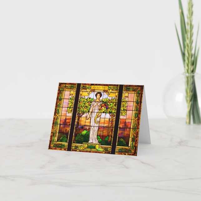 Carte Notecard Stained Glass-Tiffany 10 (Devant)