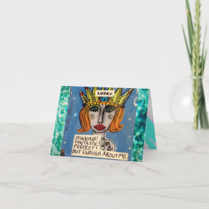 CARTE NOTECARD-STUNNING, FANTASTIQUE, PARFAIT. ASSEZ