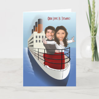 Carte Notre Amour Est Titanic