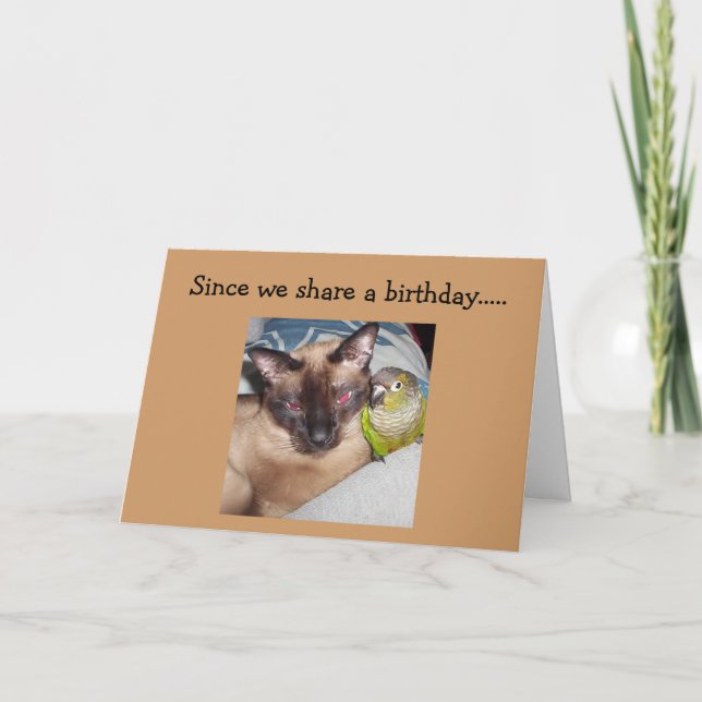CARTE "NOTRE ANNIVERSAIRE" EST LÀ ! J'ESPÈRE QUE C'EST T (Devant)