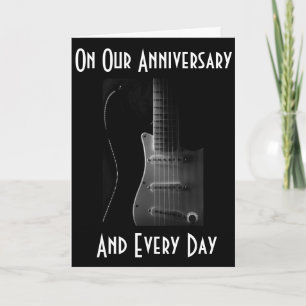CARTE *NOTRE ANNIVERSAIRE* MUSIQUE À MA VIE ET À MA DANS