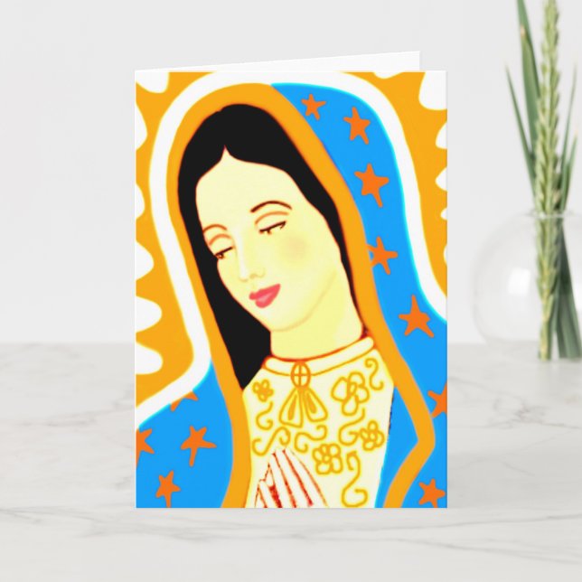 Carte Notre-Dame de Guadalupe (Devant)