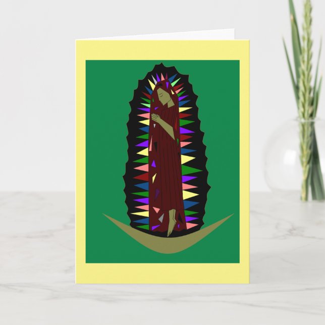 Carte Notre-Dame de Guadalupe (Devant)