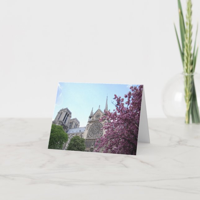 Carte Notre Dame de Paris de Cathédrale (Devant)