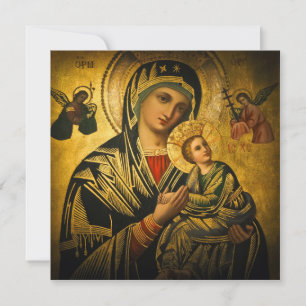 Carte Notre Dame de Perpetual Aide