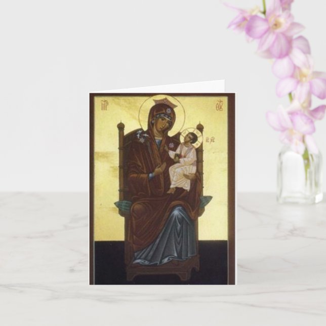 Carte Notre-Dame De Walsingham - Les Theotokos (Orchidée)