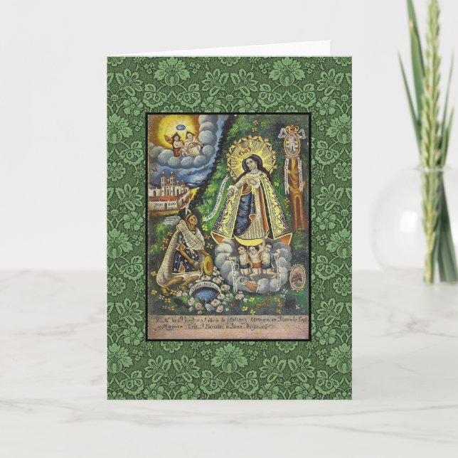 Carte Notre-Dame d'Ocotlan Tlaxcala, Mexique (Devant)