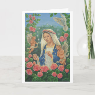 Carte 'Notre-Dame du Rosaire' par Jenny McLaughlin