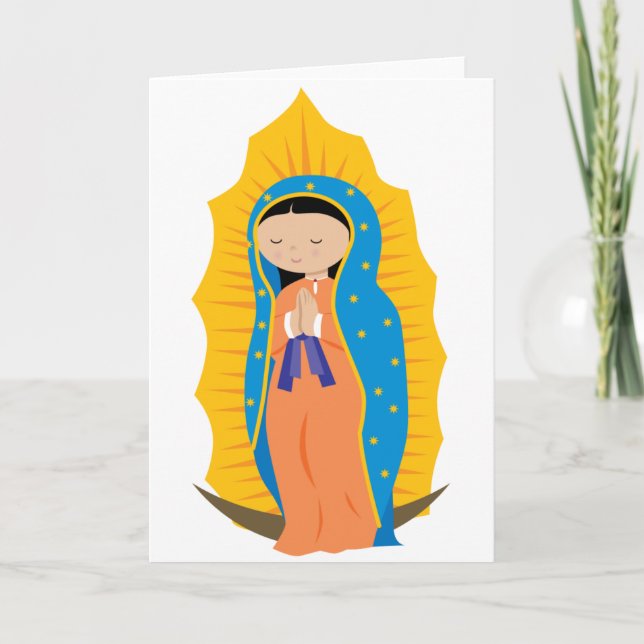 Carte Notre Madame de Guadalupe (Devant)